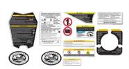 Kit Adesivos De Advertência Sea Doo Spark Kit Adesivos De Advertência Sea Doo Spark