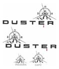 Kit Adesivos Duster Adventure Faixa Lateral Capo E Tampa Cor