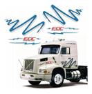 Kit Adesivos E Faixas Para Caminhão Volvo Edc 1996 1997 1998