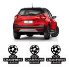 Kit Adesivos Emblemas Nissan Kicks Uefa Champions League