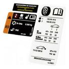 Kit Adesivos Etiquetas Cofre Motor Prisma Lt 2013 Etps01 Fgc Kit Adesivos Etiquetas Cofre Motor Prisma Lt 2013 Etps01 Fgc