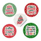 Kit Adesivos Etiquetas Frases Natalinas Decoração Presente