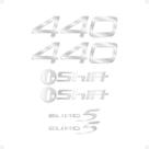 Kit Adesivos Euro 5 440 I.shift Volvo Fh 2010/2015 Cromado
