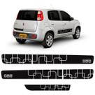 Kit Adesivos Faixa Lateral Novo Uno Vivace Evo Curvas 2012