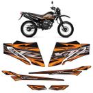 Kit Adesivos Faixa Moto Yahama Xtz 125 Xe 2014 Concept