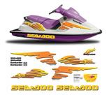 Kit Adesivos Faixa Seadoo Sea Doo Spx 1994 Jet Ski Sd59