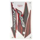Kit Adesivos Faixas Completo Nx 400 Falcon 2002 Vermelha