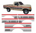Kit Adesivos Faixas Laterais Compatível Ford F1000 1000vp