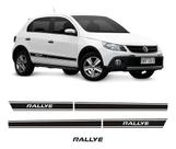 Kit Adesivos Faixas Laterais Preta Gol Rallye G5 2011 Kit Adesivos Faixas Laterais Preta Gol Rallye G5 2011