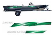 Kit Adesivos Faixas Letreiro Barco Levefort 6.0 Marfim Cores