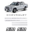 Kit Adesivos Faixas S10 Executive Chevrolet Turbo Eletronic