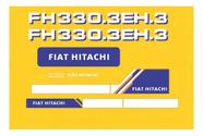 Kit Adesivos Fiat Hitachi Fh 330.3eh.3 Kit Adesivos Fiat Hitachi Fh 330.3eh.3
