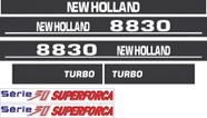 Kit Adesivos - Ford New Holland 8830 Turbo Série 30 Superforça Kit Adesivos - Ford New Holland 8830 Turbo Série 30 Superforça