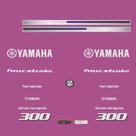 Kit Adesivos - Four Stroke Para Motor De Popa - Yamaha 300 Kit Adesivos - Four Stroke Para Motor De Popa - Yamaha 300