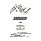 Kit Adesivos Honda Nxr Bros 160 2022 Completo - Holográfico Kit Adesivos Honda Nxr Bros 160 2022 Completo - Holográfico