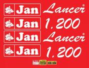 Kit Adesivos Jan Lancer 1.200