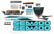 Kit Adesivos Jet Ski Sea Doo Gti 170 Se Azul Acima 2020
