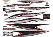 Kit Adesivos Jet Ski Yamaha Fx Ho 0407 Pretovermelho