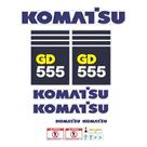 Kit Adesivos Komatsu GD555 UV 16 un. Resistente Kit Adesivos Komatsu GD555 UV 16 un. Resistente