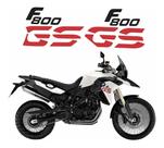 Kit Adesivos Laterais BMW F800GS 2014 Branca