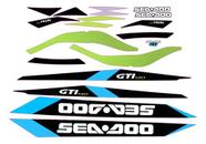Kit Adesivos Laterais E Casco Gti 130 2015 Sem Advertencia