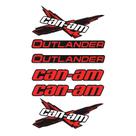 KIT Adesivos Laterais Quadriciclo Off Road Estilo Racing