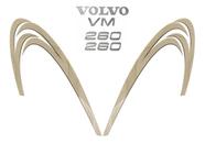 Kit Adesivos Lateral Compatível Volvo VM Athor 260 Kit Adesivos Lateral Compatível Volvo VM Athor 260