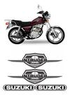 Kit Adesivos Lateral E Tanque Suzuki Intruder 125 Resinados