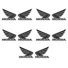 Kit Adesivos Logo Asa Honda Aba Tanque 5 Pares Cores