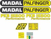 Kit Adesivos Madal Palfinger Pkb 15500 Performance
