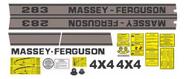 Kit Adesivos Massey Ferguson 283 (4x4)