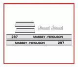 Kit Adesivos Massey Ferguson 297 Advanced Completo