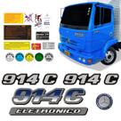 Kit Adesivos Mercedes Benz 914 C Eletrônico Completo