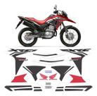Kit Adesivos Moto Compatível XRE 300 Rally 2016 Carbono