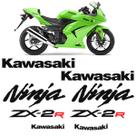 Kit Adesivos Moto Kawasaki Ninja 250R Zx-2R 2010 2011 Preto