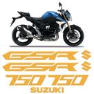 Kit Adesivos Moto Suzuki Gsr 750 Resinado Modelo Original