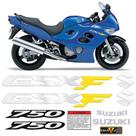 Kit Adesivos Moto Suzuki Gsxf 750 Completo 2000/2009 Kit Adesivos Moto Suzuki Gsxf 750 Completo 2000/2009