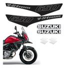 Kit Adesivos Moto Suzuki V-strom Xt 650 2016 Faixa Lateral