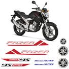 Kit Adesivos Moto Yahama Fazer 250 YS 2013 + Logo Resinado 50mm