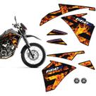 Kit Adesivos Moto Yamaha XT 660r 2015 Lateral + Emblemas