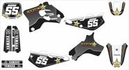 Kit Adesivos Moto YZ 80 1993-2001 Preto LM222