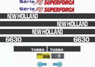 Kit Adesivos New Holland 6630 Série 30 Superforça Kit Adesivos New Holland 6630 Série 30 Superforça