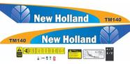 Kit Adesivos - New Holland TM 140 Para Máquinas Pesadas Kit Adesivos - New Holland TM 140 Para Máquinas Pesadas