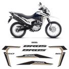 Kit Adesivos P/ Nxr Bros 160 2022 Moto Branca Genérico