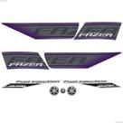 Kit Adesivos Para Fazer 250 Ys 2011 Moto Roxa + Emblemas