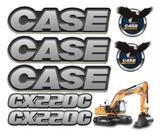 Kit Adesivos Para Máquinas Pesadas - Case Cx220c