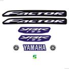 Kit Adesivos Para Moto Yamaha Factor 125 Ybr 2010 + Emblemas