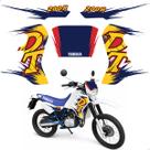 Kit Adesivos Para Yamaha DT 200R 1996 Moto Branca Completo