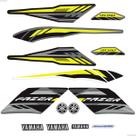 Kit Adesivos Para Yamaha Fazer 150 SED YS 2016 Moto Preta