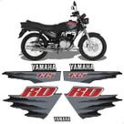 Kit Adesivos Para Yamaha RD 135 1998 Moto Preta Laterais